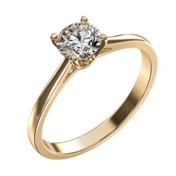 Solitaire Diamond Engagement Ring - A Symbol of Love and Commitment - Image 3