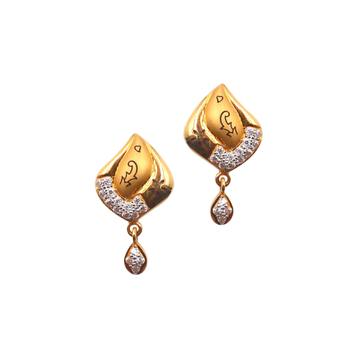 Divine Grace Drop Earrings – Elegance with a Sacred Touch